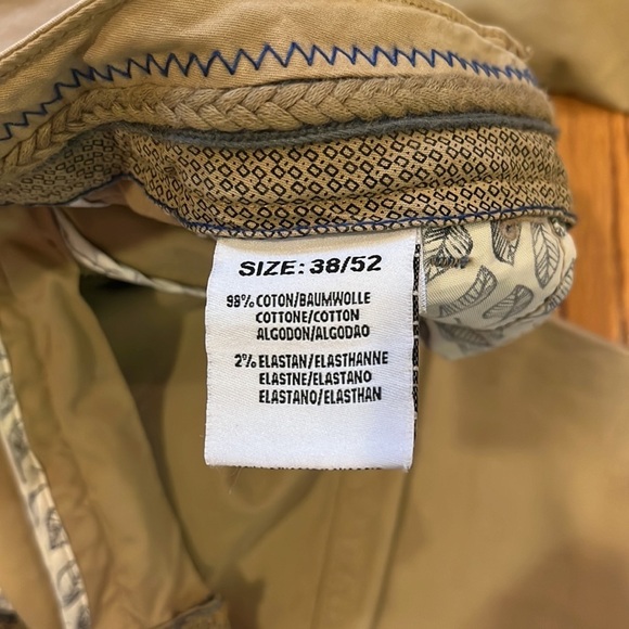 Vinciguerra Men’s Tan Khakis Size 38/52 - Picture 7 of 7